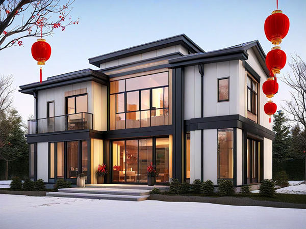 2025年春節期間睿婕輕鋼別墅公司全面停工,祝大家在新的一年里萬事如意
